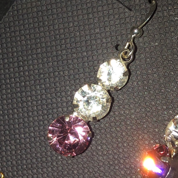 Prom/Pageant/Bridal Earrings - Picture 2 of 2